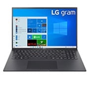 LG gram 16Z90P Windows 10 Home - Portátil ultraligero de 40,6cm (16") WQXGA 16:10 IPS (1,1Kg, autonomía 16,5h, Intel EvoTM i7 11ª gen., Iris Xe,  32GB RAM, 1TB SSD NVMe) Negro - Teclado Español, 16Z90P-G-AD79B