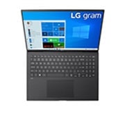 LG gram 16Z90P Windows 10 Home - Portátil ultraligero de 40,6cm (16") WQXGA 16:10 IPS (1,1Kg, autonomía 16,5h, Intel EvoTM i7 11ª gen., Iris Xe,  32GB RAM, 1TB SSD NVMe) Negro - Teclado Español, 16Z90P-G-AD79B