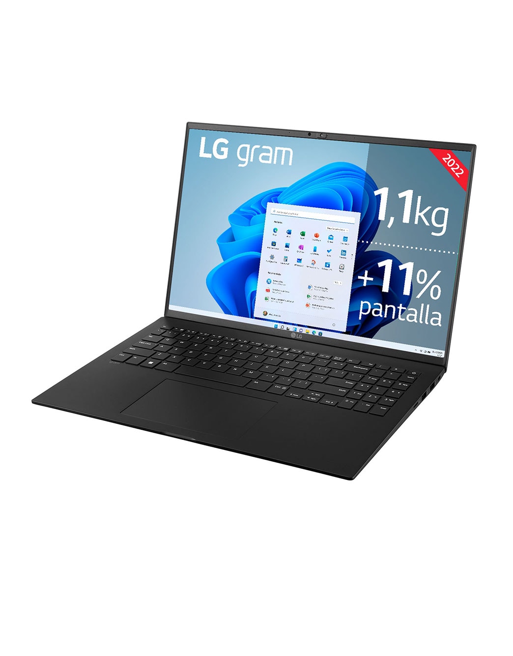 LG gram 16Z90Q Windows 11 Home - Portátil ultraligero de 40,6cm