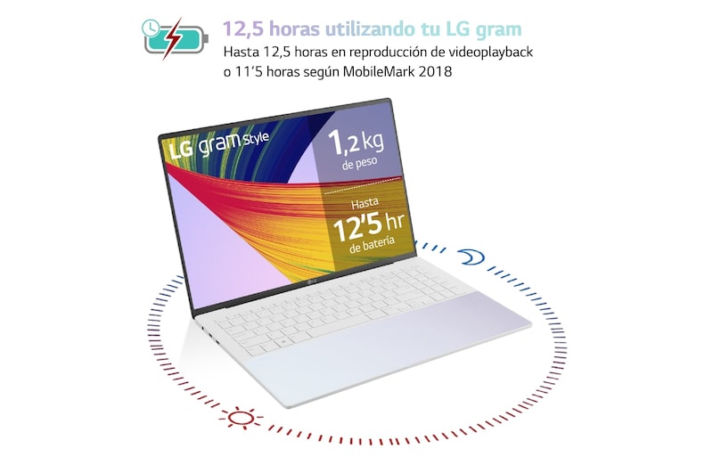 LG gram Style de 16 pulgadas Laptop OLED Ligero de 32GB RAM Intel® Core™ i7 | Windows 11, 512GB SSD, 16Z90RS-G.AD74B
