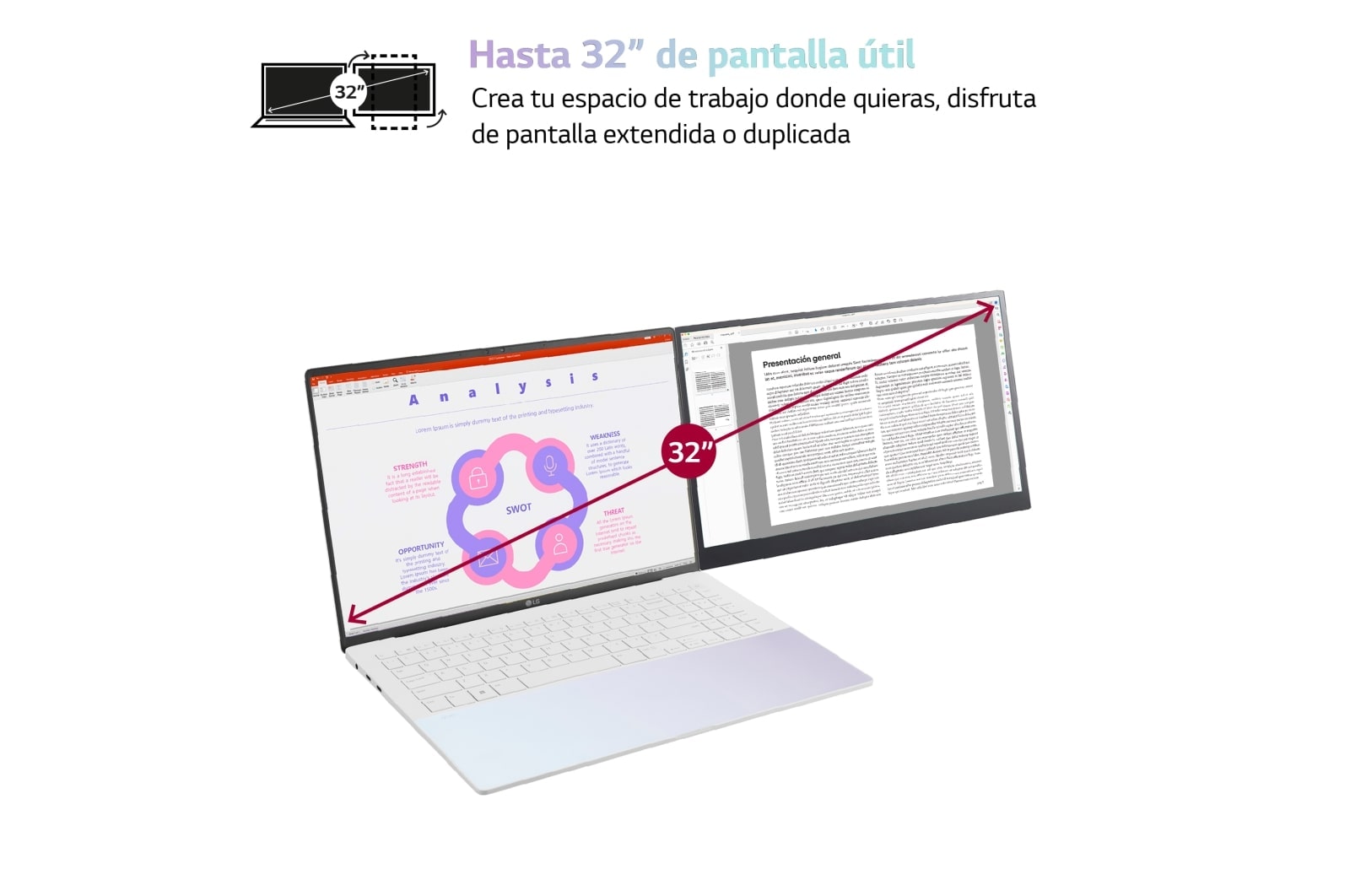 LG gram Style de 16 pulgadas Laptop OLED Ligero de 32GB RAM Intel® Core™ i7 | Windows 11, 512GB SSD, 16Z90RS-G.AD74B
