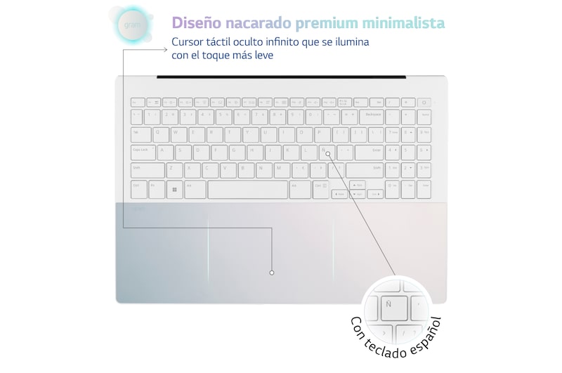 LG gram Style de 16 pulgadas Laptop OLED Ligero de 32GB RAM Intel® Core™ i7 | Windows 11, 512GB SSD, 16Z90RS-G.AD74B