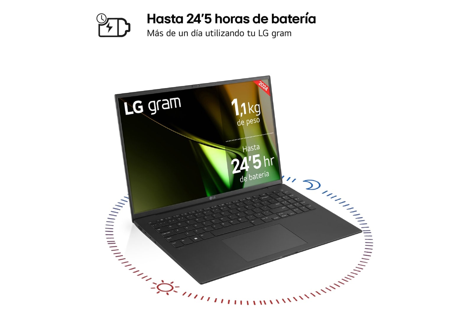 LG gram 16Z90S Windows 11 Home + LG +view 16MR70/ Monitor portátil, 16Z90S-G.AA79Z