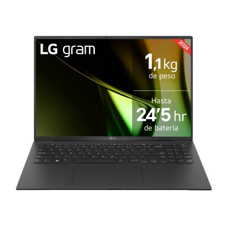 LG gram de 16 pulgadas Laptop Ligero de 16GB RAM Intel® Core™ Ultra 7 | Windows 11, Pantalla IPS Antirreflejo – 16Z90S-G.AA75B