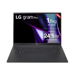 LG gram Pro de 16 pulgadas Laptop Ligero de 32GB RAM Intel® Core™ Ultra 7 | Windows 11, Pantalla IPS Antirreflejo
