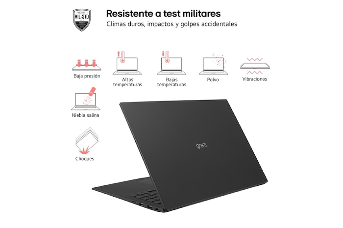 LG gram Pro de 16 pulgadas Laptop Ligero de 32GB RAM Intel® Core™ Ultra 7 | Windows 11, Pantalla IPS Antirreflejo, 16Z90SP-G.AD75B