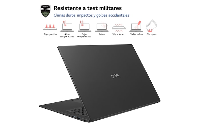 LG gram 17Z90R/ Windows 11 Home/  i7/ 32GB/ 1TB SSD/ RTX 3050/ 1,45Kg/ 20,5h, 17Z90R-E.AD78B