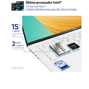 LG gram 17Z90R/ Windows 11 Home/ i7/ 32GB/ 512GB SSD/ 1,35Kg/ 20h, 17Z90R-G.AD74B