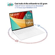 LG gram 17Z90R/ Windows 11 Home/ i7/ 32GB/ 512GB SSD/ 1,35Kg/ 20h, 17Z90R-G.AD74B