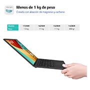 LG gram 17Z90R/ Windows 11 Home/ i7/ 32GB/ 1TB SSD/ 1,35Kg/ 20h, 17Z90R-G.AD79B