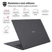 LG gram 17Z90R/ Windows 11 Home/ i7/ 32GB/ 1TB SSD/ 1,35Kg/ 20h, 17Z90R-G.AD79B