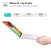 LG gram 17ZB90R/ Windows 11 Home/ i7/ 16GB/ 512GB SSD/ 1,35Kg/ 20h    , 17ZB90R-G.AA74B