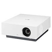 LG Proyector AU810PW - LG CineBeam con SmartTV webOS 5.0 (hasta 300", fuente Láser, 2.700 lúmenes, 3840 x 2160px, Blanco), AU810PW