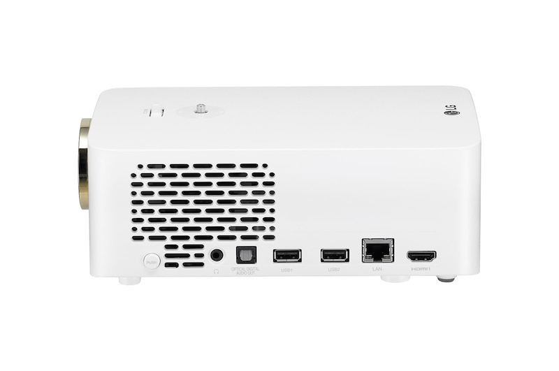 LG Proyector HF60LSR - LG CineBeam (hasta 120", fuente LED, 1.400 lúmenes, 1920 x 1080) 150,000:1, HF60LSR