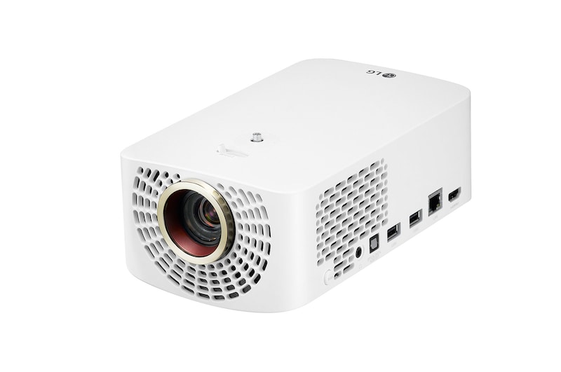 LG Proyector HF60LSR - LG CineBeam (hasta 120", fuente LED, 1.400 lúmenes, 1920 x 1080) 150,000:1, HF60LSR