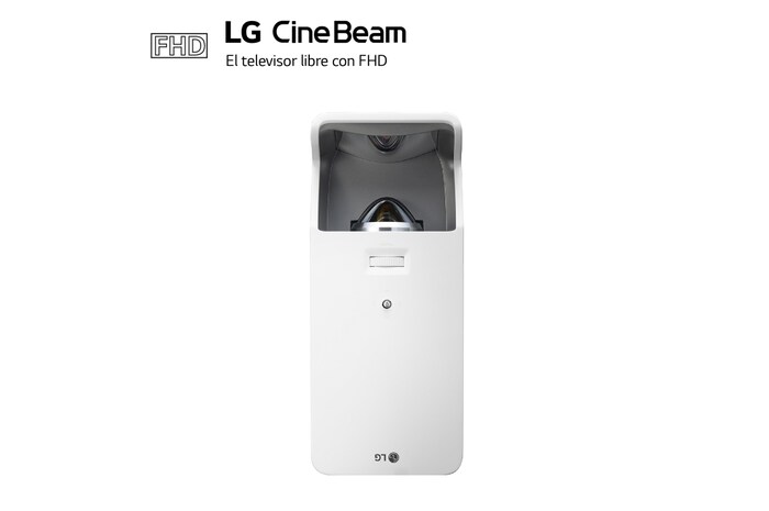 LG Proyector HF65LSR - LG CineBeam de tiro corto (hasta 100", fuente LED, 1.000 lúmenes, 1920 x 1080) 150.000:1, HF65LSR