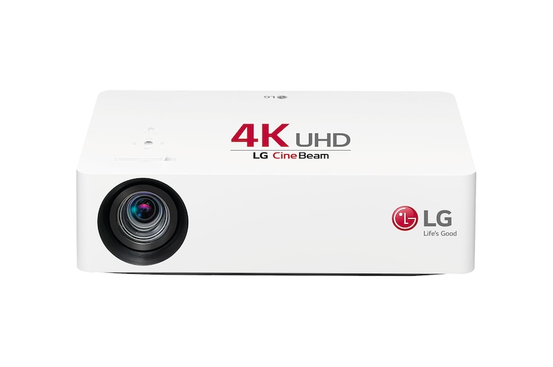 LG Proyector HU70LS - LG CineBeam con SmartTV webOS 4.5 (hasta 140", fuente LED 4 Canales, 1.500 lúmenes, 3840 x 2160) 150,000:1 , HU70LS