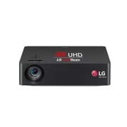 Vista frontal de Proyector HU70LSB- LG CineBeam con SmartTV webOS 4.5 (hasta 140&#34;, fuente LED 4 Canales, 1.500 lúmenes, 3840 x 2160) 150,000:1 HU70LSB