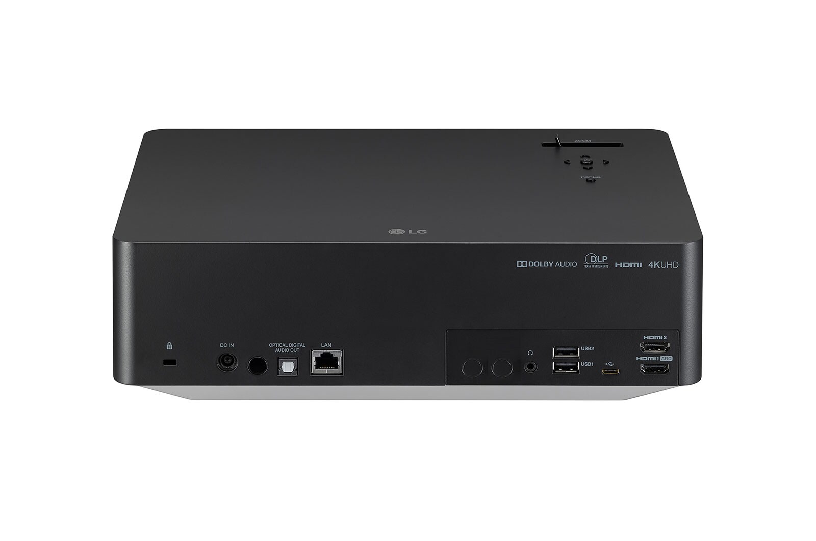 LG Proyector HU70LSB- LG CineBeam con SmartTV webOS 4.5 (hasta 140", fuente LED 4 Canales, 1.500 lúmenes, 3840 x 2160) 150,000:1, HU70LSB