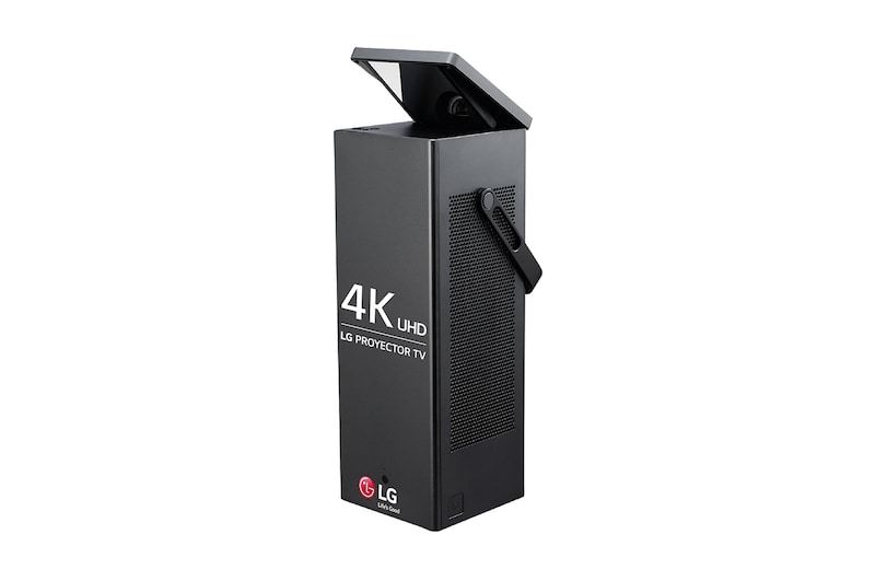 LG Proyector HU80KS - LG CineBeam con SmartTV webOS 3.5 (hasta 150", fuenteláser, 2.500 lúmenes, 3840 x 2160, Negro) 150.000:1, HU80KS