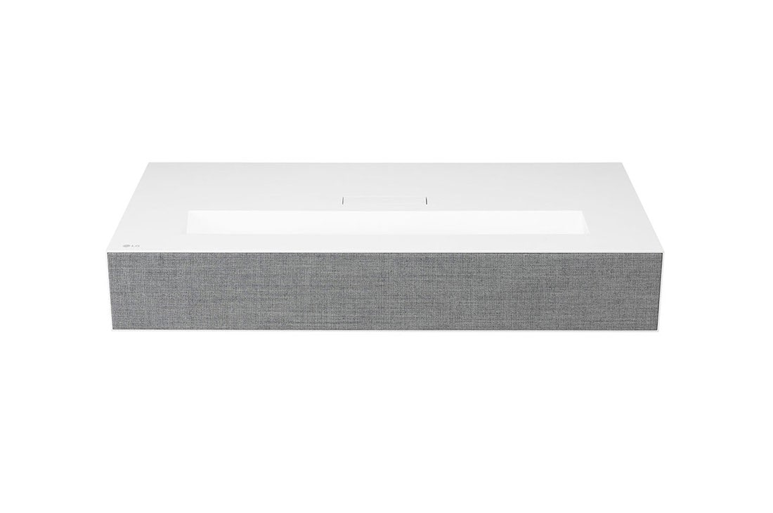 LG Proyector HU85LS - LG CineBeam con SmartTV webOS 4.5 de tiro corto (hasta 120", fuente Láser 3 Canales, 2.700 lúmenes, 3840 x 2160) 2.000.000:1, HU85LS