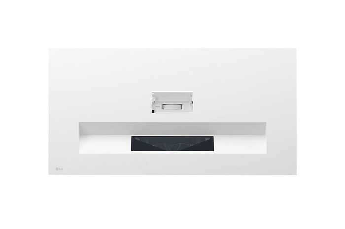 LG Proyector HU85LS - LG CineBeam con SmartTV webOS 4.5 de tiro corto (hasta 120", fuente Láser 3 Canales, 2.700 lúmenes, 3840 x 2160) 2.000.000:1, HU85LS