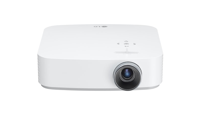 LG Proyector PF50KS - LG CineBeam con SmartTV webOS 3.5 y batería integrada (hasta 100", autonomía 2,5 horas, fuente LED, 600 lúmenes, 1920 X 1080) 100,000:1, PF50KS