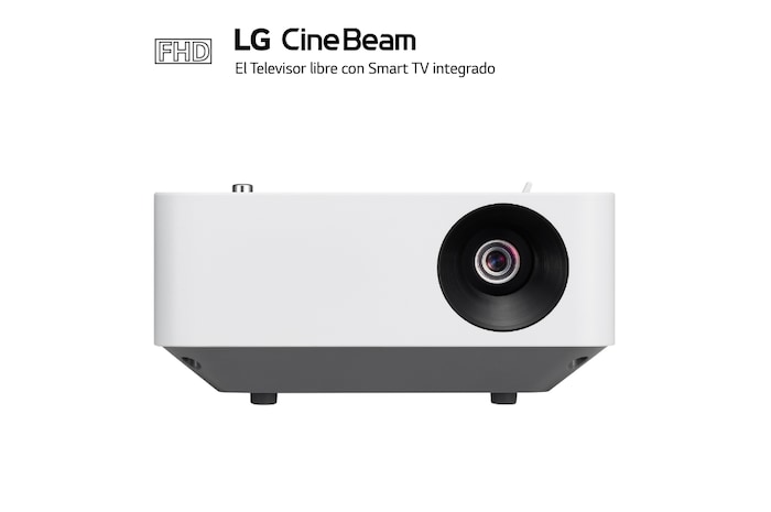 LG Proyector PF510Q - LG CineBeam con SmartTV webOS 22, hasta 100", fuente LED, 450 lúmenes FHD 1920 X 1080, PF510Q