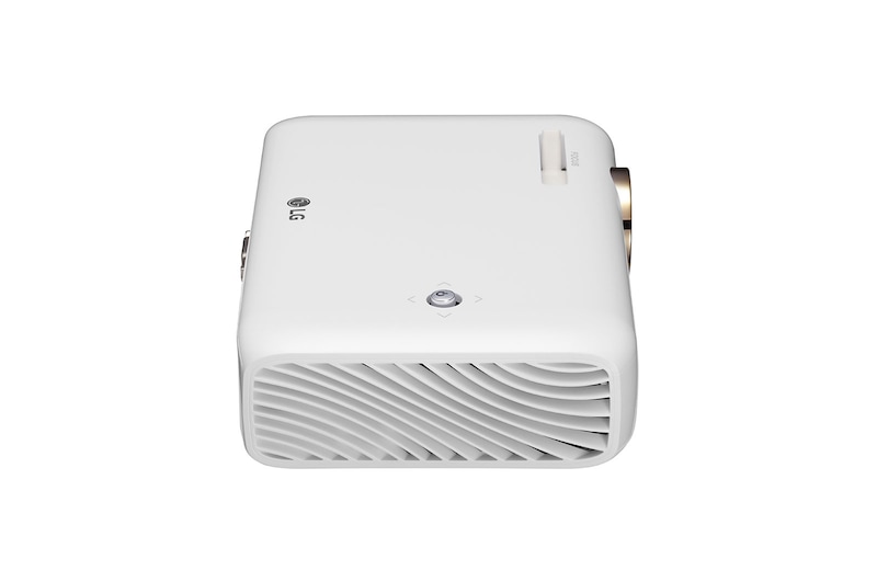 LG Proyector PH510PG - LG CineBeam con batería integrada (hasta 100", autonomía 2,5h, fuente LED, 550 lúmenes, 1280 x 720) 100,000: 1, PH510PG