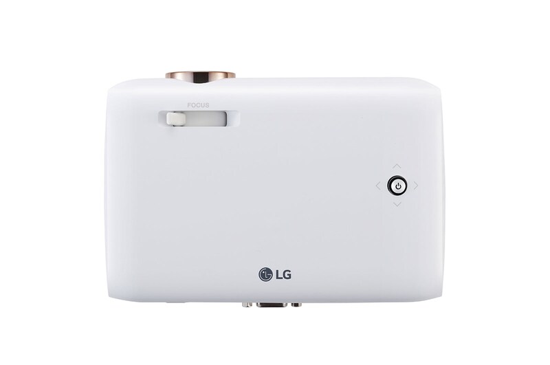 LG Proyector PH510PG - LG CineBeam con batería integrada (hasta 100", autonomía 2,5h, fuente LED, 550 lúmenes, 1280 x 720) 100,000: 1, PH510PG
