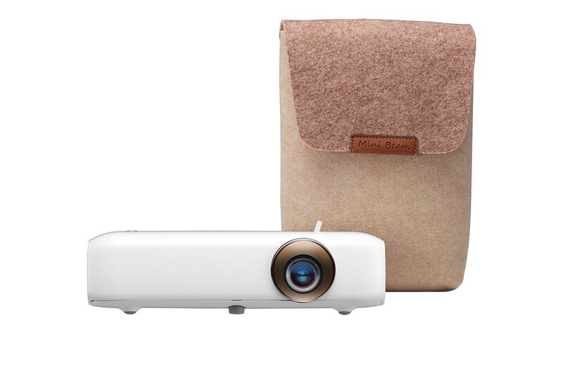 LG Proyector PH510PG - LG CineBeam con batería integrada (hasta 100", autonomía 2,5h, fuente LED, 550 lúmenes, 1280 x 720) 100,000: 1, PH510PG