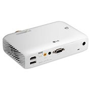 LG Proyector PH510PG - LG CineBeam con batería integrada (hasta 100", autonomía 2,5h, fuente LED, 550 lúmenes, 1280 x 720) 100,000: 1, PH510PG