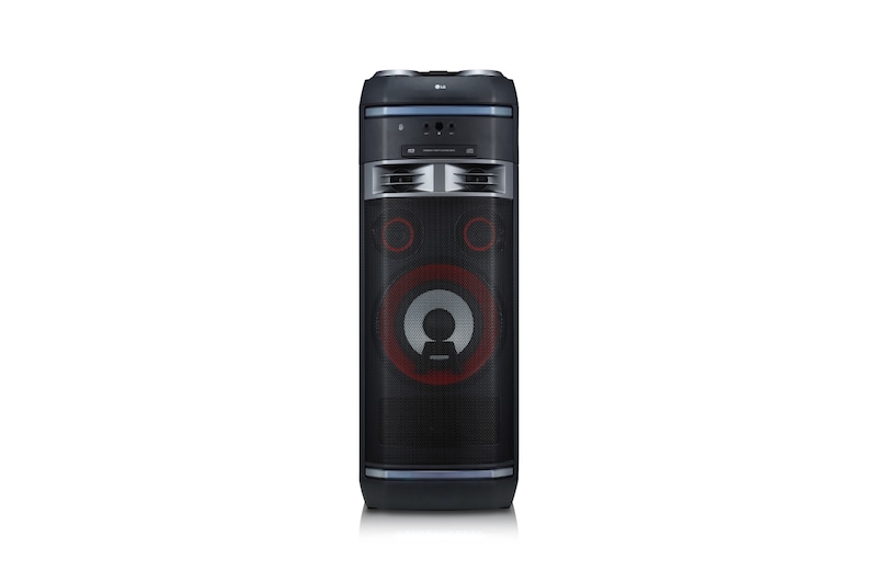 LG Equipo de alto voltaje con 1000W de potencia, Bluetooth, Party link inalámbrico, USB, funciones DJ y Karaoke Star, OK75