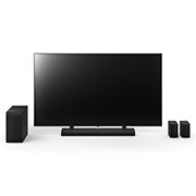 LG Soundbar Home Cinema de LG con 5.1.1 canales, altavoces traseros y Dolby Atmos S70TR, S70TR