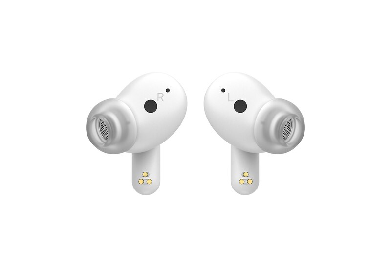 LG Auriculares True Wireless Bluetooth 5.2 con cancelación de ruido y conversor inalámbrico, TONE-FP9W