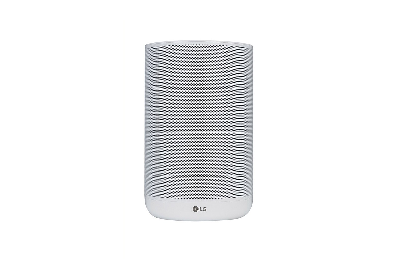 Vista frontal de WK7W. Altavoz Hi-Res. Asistente de Google. Wi-Fi integrado. Bluetooth. Con tecnología Meridian WK7W