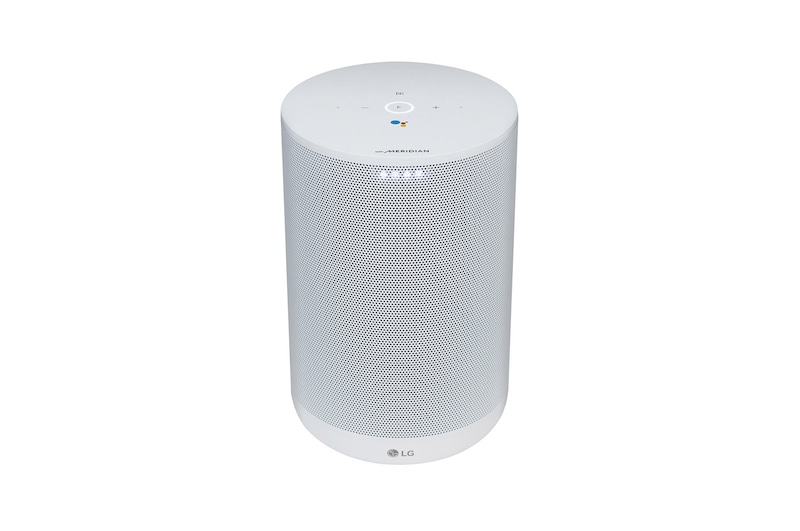 LG WK7W. Altavoz Hi-Res. Asistente de Google. Wi-Fi integrado. Bluetooth. Con tecnología Meridian, WK7W