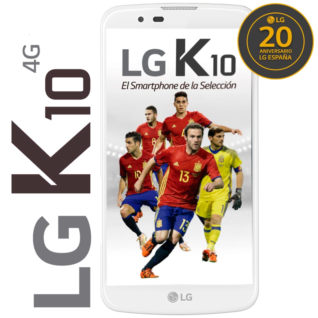 Teléfono Móvil LG K10 blanco