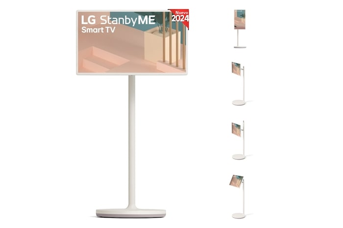 LG  LG StanbyMe el único Smart TV portátil y táctil que te acompaña estés donde estés., 27ART10AKPL