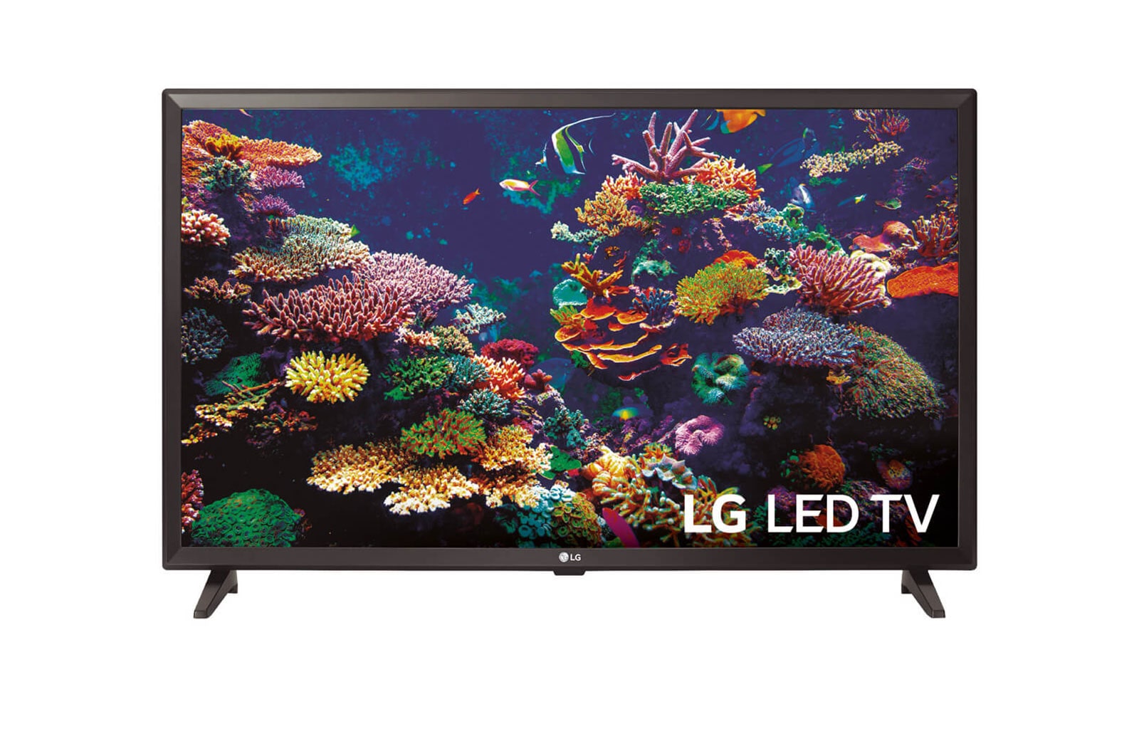 Vista frontal de LG TV LED HD, 80cm/32&#34; con Sonido virtual Surround 2.0, USB y HDMI, F 32LK510BPLD
