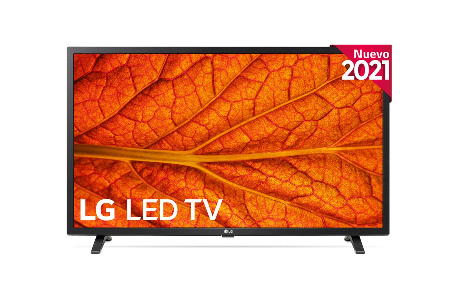 Vista frontal de LG TV LED FULLHD, 80cm/32&#34;, AI Smart TV, Procesador Quad Core, ThinQ webOS 4.5 con Sonido Virtual Surround Plus, 2xUSB, 3xHDMI, G 32LM6370PLA
