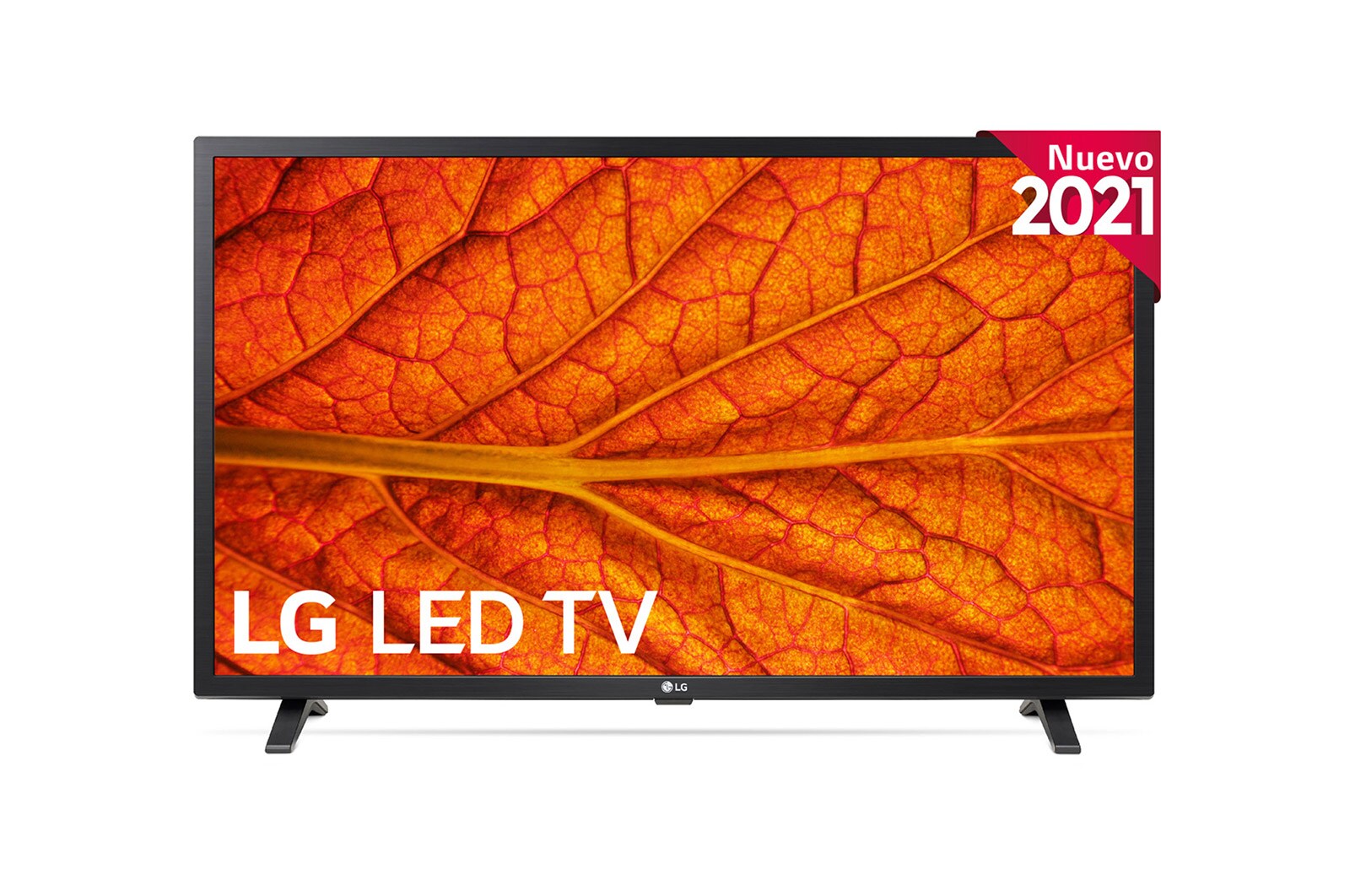 Vista frontal de LG TV LED HD, 80cm/32&#34;, AI Smart TV, Procesador Quad Core, ThinQ webOS 4.5 con Sonido Virtual Surround Plus, 2xUSB, 3xHDMI, G 32LM637BPLA