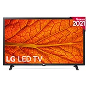 Vista frontal de LG TV LED HD, 80cm/32&#34;, AI Smart TV, Procesador Quad Core, ThinQ webOS 4.5 con Sonido Virtual Surround Plus, 2xUSB, 3xHDMI, G 32LM637BPLA