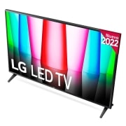 LG Televisor LG HD Ready, Procesador de Gran Potencia a5 Gen 5, compatible con formatos HDR 10, HLG, HGiG. Smart TV webOS22., 32LQ570B6LA