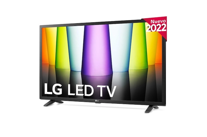 LG Televisor LG HD Ready, Procesador de Gran Potencia a5 Gen 5, compatible con formatos HDR 10, HLG, HGiG, Smart TV webOS22, 32LQ630B6LA