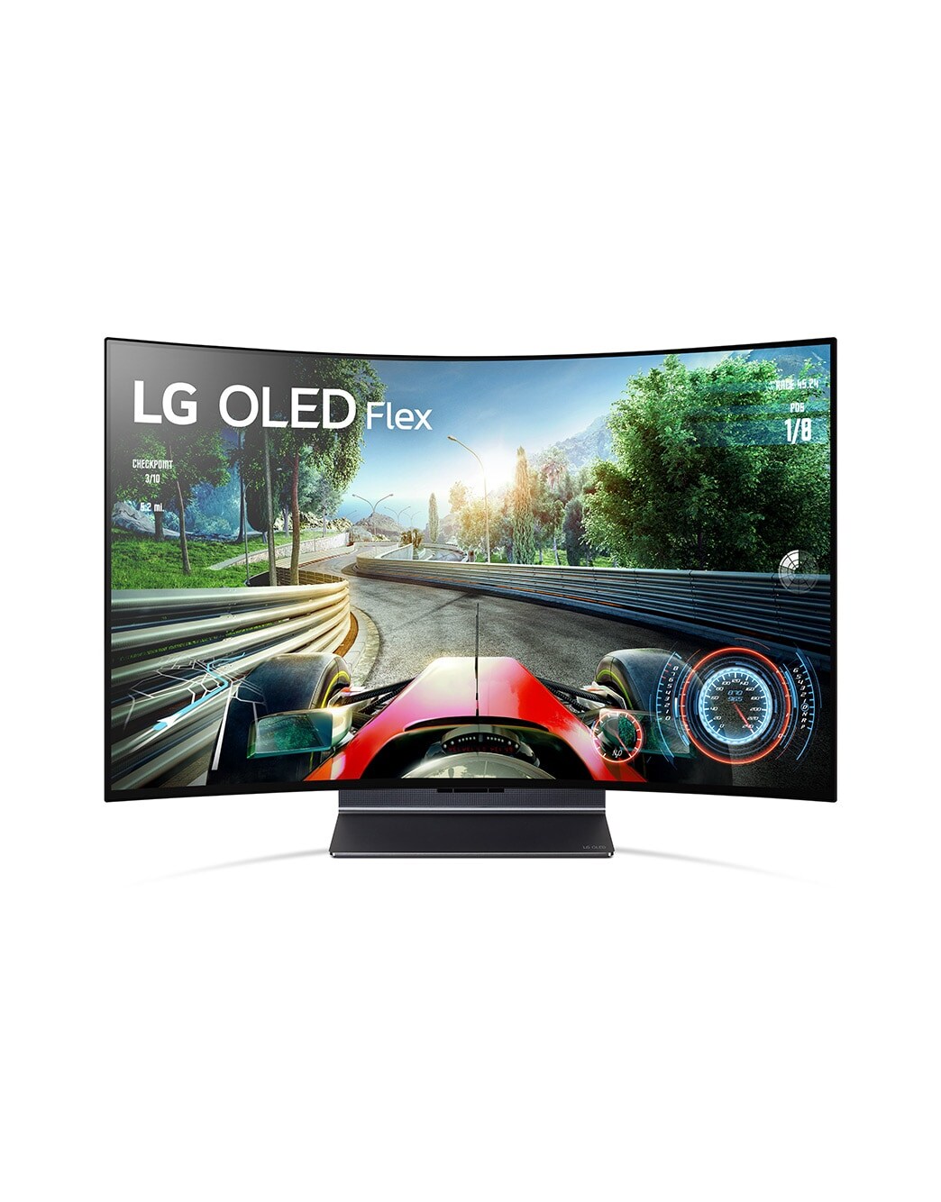 TV LG 4K OLED evo FLEXible con iluminación ambiente LED, Procesador ...