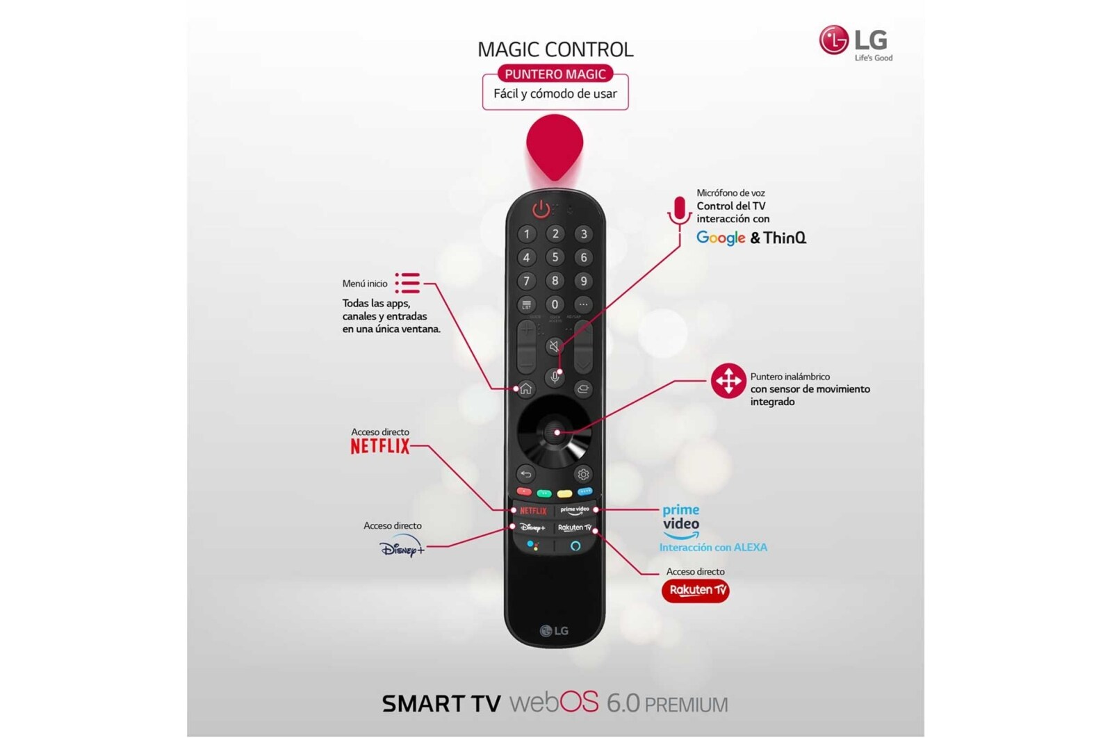 LG 4K NanoCell, SmartTV webOS 6.0, Procesador de Imagen 4k Quad Core [Clase de eficiencia energética G], 43NANO776PA