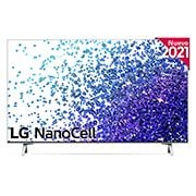 Vista frontal del LG NanoCell TV
