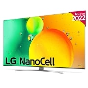 LG Televisor LG 4K Nanocell, Procesador de Gran Potencia 4K a5 Gen 5, compatible con formatos HDR 10, HLG y HGiG, Smart TV webOS22, 43NANO786QA