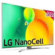 LG Televisor LG 4K Nanocell, Procesador de Gran Potencia 4K a5 Gen 5, compatible con formatos HDR 10, HLG y HGiG, Smart TV webOS22, 43NANO786QA